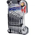 Draper Expert 8 Piece Hi Torq Ratchet Combination Spanner Set