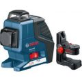 Bosch GLL 2-80 P Multi Line Self Levelling Laser Level + BM1 Wall Mount