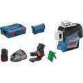 Bosch GLL 3-80 CG 12v Cordless Connected Green Line Laser Level 1 x 2ah Li-ion Charger Case