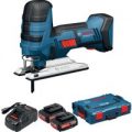 Bosch GST 18 V-LI S 18v Cordless Jigsaw 2 x 5ah Li-ion Charger Case