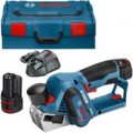 Bosch GHO 12 V-20 12v Cordless Brushless Planer 2 x 3ah Li-ion Charger Case