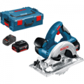 Bosch GKS 18 V-LI Cordless Circular Saw 2 x 5ah Li-ion Charger Case