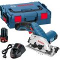 Bosch GKS 12 V-LI 12v Cordless Circular Saw 2 x 2ah Li-ion Charger Case