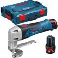 Bosch GSC 12 V-LI 12v Cordless Metal Shears 2 x 2ah Li-ion Charger Case