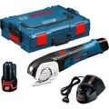 Bosch GUS 12 V-LI 12v Cordless Universal Shears 2 x 2ah Li-ion Charger Case