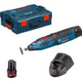 Bosch GRO 12 V-LI 12v Cordless Rotary Multi Tool 2 x 2ah Li-ion Charger Case