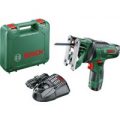 Bosch EASYSAW 12v Cordless Jigsaw 1 x 2.5ah Li-ion Charger Case