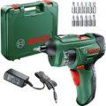 Bosch PSR SELECT 3.6v Cordless Screwdriver Set 1 x 1.5ah Integrated Li-ion Charger Case & Accessories