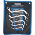 Draper 5 Piece S Type Ring Spanner Set Metric