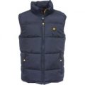 Caterpillar Mens Arctic Zone Vest Navy / Royal Blue M