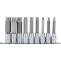 Draper 9 Piece 1/2″ Drive TX-Star Socket Bit Set 1/2″ 100mm