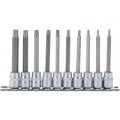 Draper 10 Piece 3/8″ Drive TX-Star Socket Bit Set 3/8″ 100mm