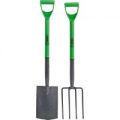 Draper Easy Find Carbon Steel Fork & Spade Set