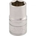 Draper 1/2″ Drive Satin Finish Hexagon Socket Imperial 1/2″ 9/16″