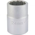 Draper 3/4″ Drive Polished Finish Bi Hexagon Socket Metric 3/4″ 24mm