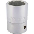 Draper 3/4″ Drive Polished Finish Bi Hexagon Socket Metric 3/4″ 27mm