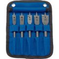 Draper 5 Piece Flat Wood Bit Set