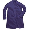 Portwest Mens Single Pocket Food Coat Navy S