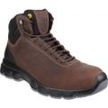 Puma Mens Safety Condor Mid Safety Boots Brown Size 6