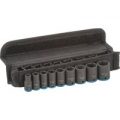 Bosch 9 Piece 1/4” Drive Hexagon Impact Socket Set Metric 1/4″