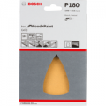 Bosch C470 Hook & Loop Large Delta Sanding Sheets for Paint & Wood 100mm x 150mm 180g Pack of 10