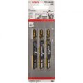 Bosch T118 AHM Stainless Steel Cutting Jigsaw Blades Pack of 3