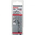 Bosch T244 D Wood Cutting Jigsaw Blades Pack of 25