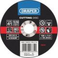 Draper Flat Metal Cutting Disc 125mm 3.2mm 22mm