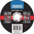 Draper Depressed Centre Metal Cutting Disc 125mm 3.2mm 22mm