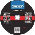 Draper Depressed Centre Metal Cutting Disc 230mm 1.8mm 22mm