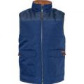 Caterpillar Mens AG Vest Zip Up Blue S