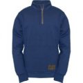 Caterpillar Mens AG Pull Over Jumper Blue S