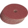 Draper 115mm Aluminium Oxide Sanding Discs 100mm 60g Pack of 10