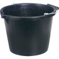 Draper Polyethylene Bucket 14.8l Black