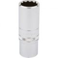 Draper 3/8″ Drive Polished Finish Hi-Torq Deep Bi Hexagon Socket Metric 3/8″ 17mm