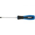 Draper Pound Thru Plain Slotted Screwdriver 5mm 100mm