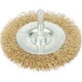 Draper Brassed Wire Wheel Brush 50mm 6mm Shank