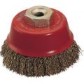 Draper Expert Brassed Steel Wire Cup Brush 60mm M10 x 1.5 Thread