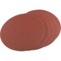 Draper Self-Adhesive Aluminium Oxide Abrasive Disc 200mm 80g Pack of 5