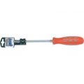 Draper Expert Mechanics Soft Grip Flared Slotted Screwdriver 8mm 150mm