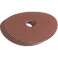 Draper 115mm Aluminium Oxide Sanding Discs 115mm 120g Pack of 5