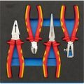 Draper 4 Piece VDE Insulated Plier Set In Eva Insert Tray