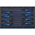 Draper 8 Piece Extra Long Precision Screwdriver Set In Eva Insert Tray