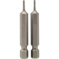 Draper Hex Screwdriver Bit Hex 1.5mm 50mm Pack of 2