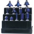 Draper 12 Piece 1/4″ Router Bit Set