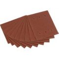 Draper Punched 1/4 Sanding Sheets 115mm x 145mm 60g Pack of 10