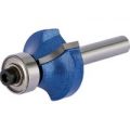 Draper Bearing Guided Rounding Over Router Cutter 25mm 7mm 1/4″