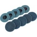 Draper Polycarbide Abrasive Pad Disc 75mm 75mm Fine Pack of 10