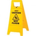 Draper Caution Wet Floor Warning Sign