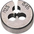 Draper Coarse Circular Die Metric M2.5 13/16″